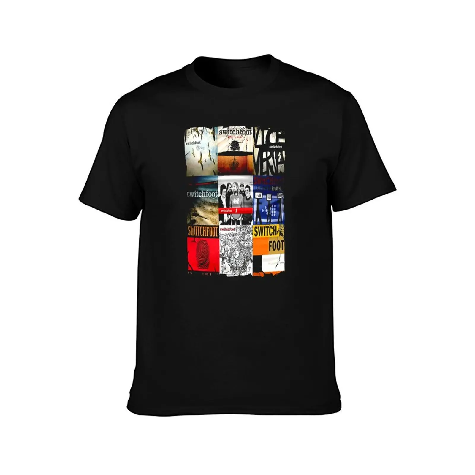 Switchfoot T-Shirt Summer Casual Cotton Tee Oversized Streetwear Tops Vintage Graphic Print Loose Fit Short Sleeve