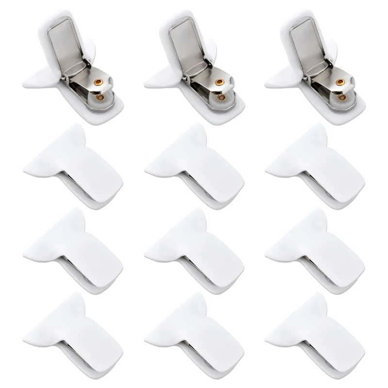 

12Pcs Duvet Clips For Comforter Inside, Strong Holder Blanket Quilt Fasteners Foam Metal Padded Duvet Cover Clips