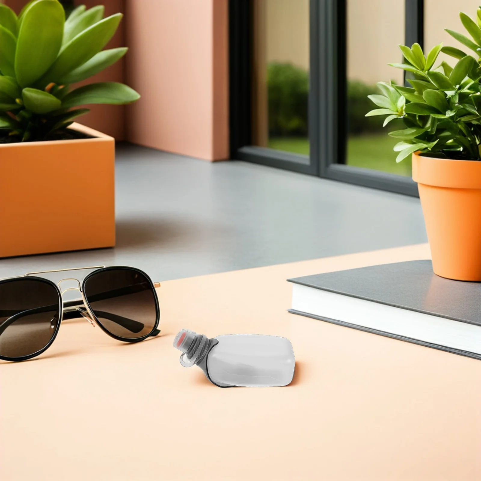 

250Ml Outdoor Soft Water Bottle Lightweight Insulated Sports Drink Flask for Running Cycling Travel Activities