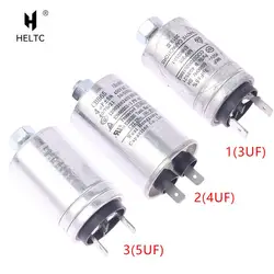 450V 3uF 4uF 5uF Motor Starting Running Capacitor Start 450VAC Water Pump Motor Starting Air Compressor Water Pump Motor