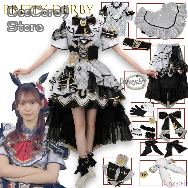 

Pretty Derby 6EVENT The New Frontier All New Outfits Cosplay 코스프레 의상 Anime Character Outfit Lolita Party Dress Fairy Style‌