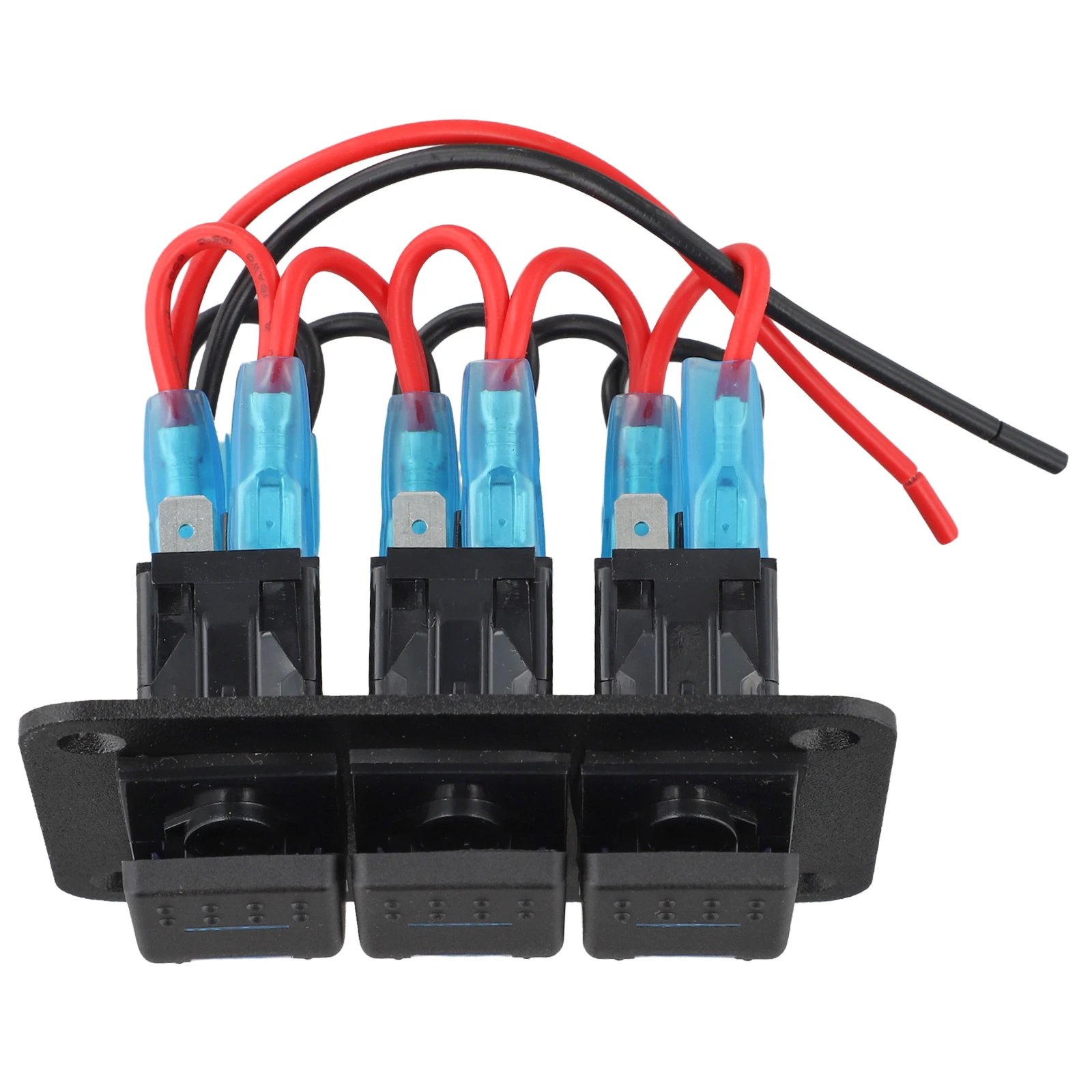 /Black /Illuminated For Toggle Switch Panel 3 Position Control For Car RV Yacht Boat For Marine Vehicle Electrical System