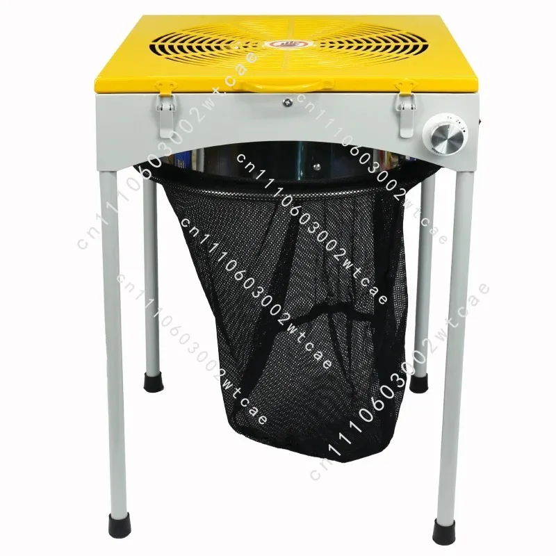 18 inch mesh bag lawn shredder, closed cover electric lawn trimmer, small lawn cutter, leaf cutter, mower, leaf trimmer