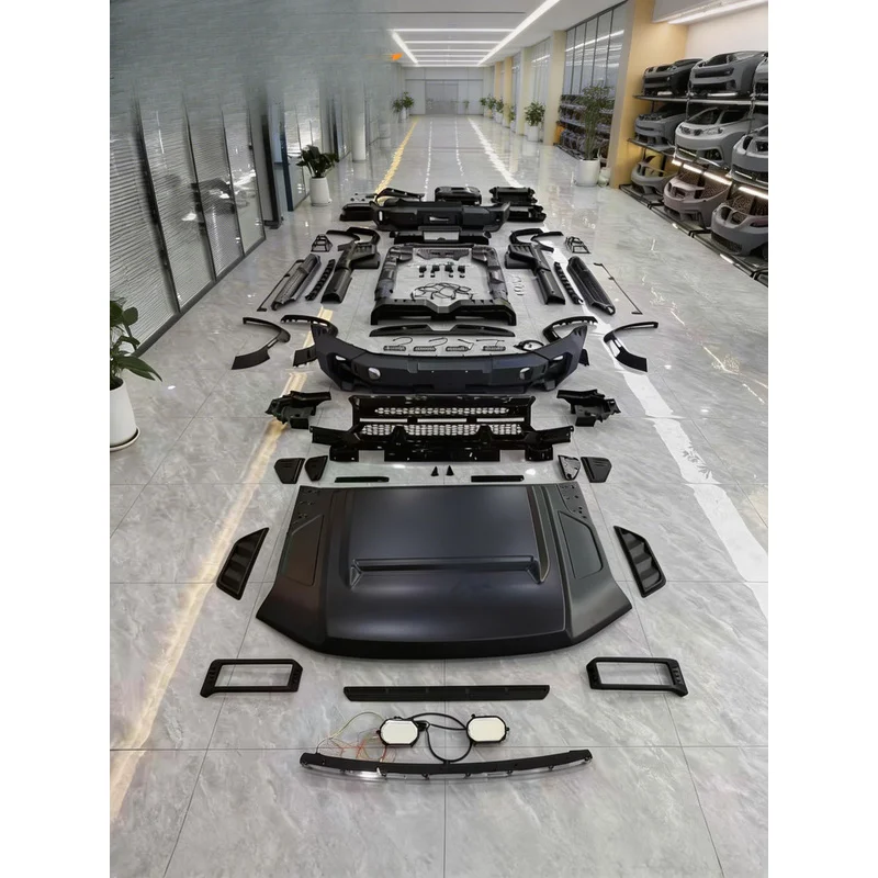 High Quality Screw-on Off-road Vehicle Exterior Body Kit Bumper Grille Hood Fender Flares Modification Accessories