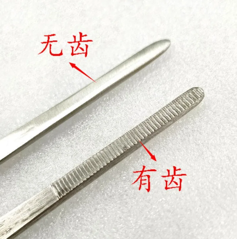 304 Stainless Steel Elbow Tweezers for Lighters Round Head Tweezers Pointed Tweezers for Lampworkers DIY Tools