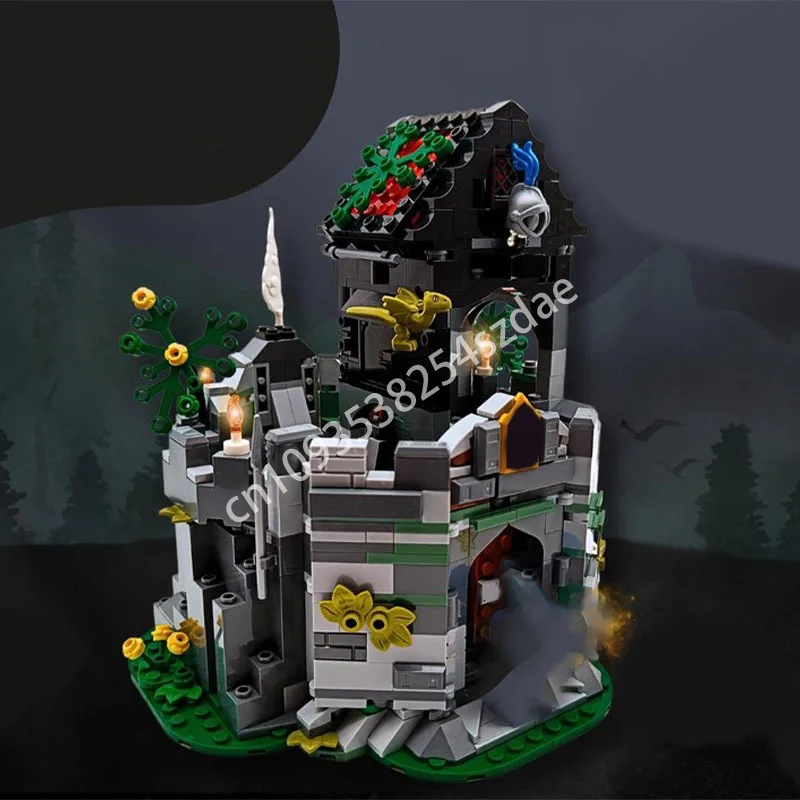 

833pcs MOC Magical Fortress in the Forbidden Forest Castle Building Blocks STEM Educational STEAM Learning Christmas toy Gift