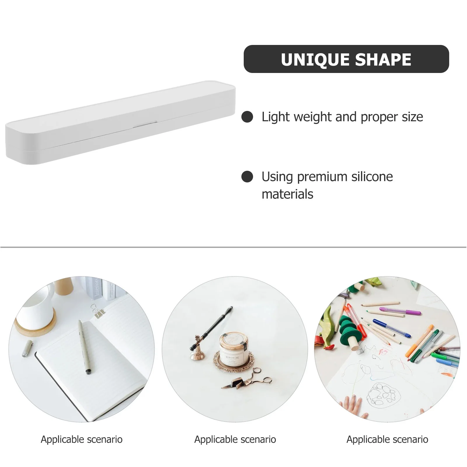 حافظة أقلام ستايلس، صندوق تخزين من السيليكون يحمي من الخدوش والأوساخ، حافظة أقلام محمولة متينة ذات سطح أملس