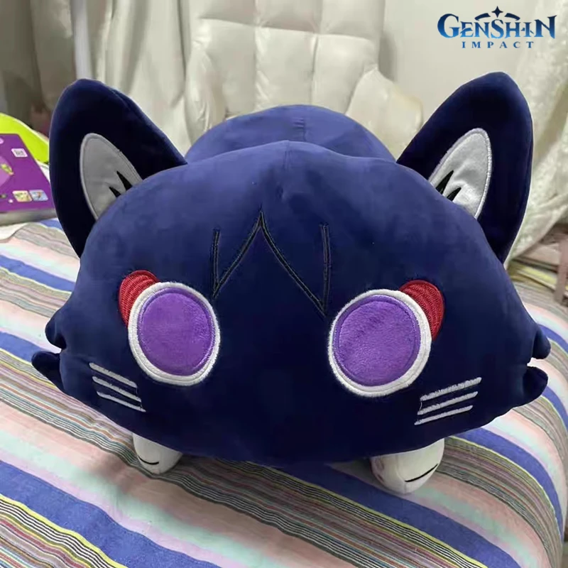 60/100cm Genshin Impact Wanderer Plush Toys Kawaii Scaramouche Plushie Dolls Anime Soft Stuffed Pillow Cushion Decor Kids Gifts