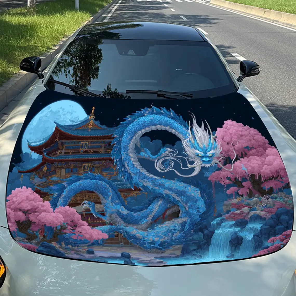 Blue Dragon With Pi…