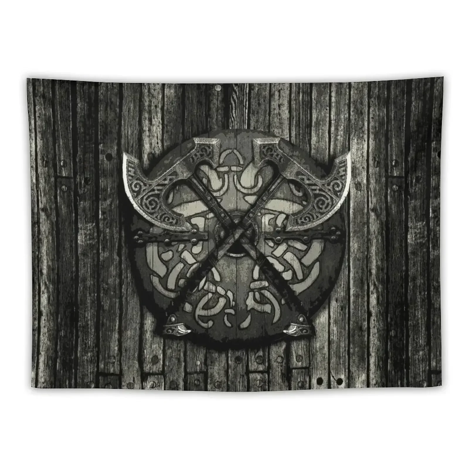 

BATTLE SHIELD Tapestry Wallpapers Home Decor Aesthetics For Room Home And Comfort Decor On The Wall Tapestry