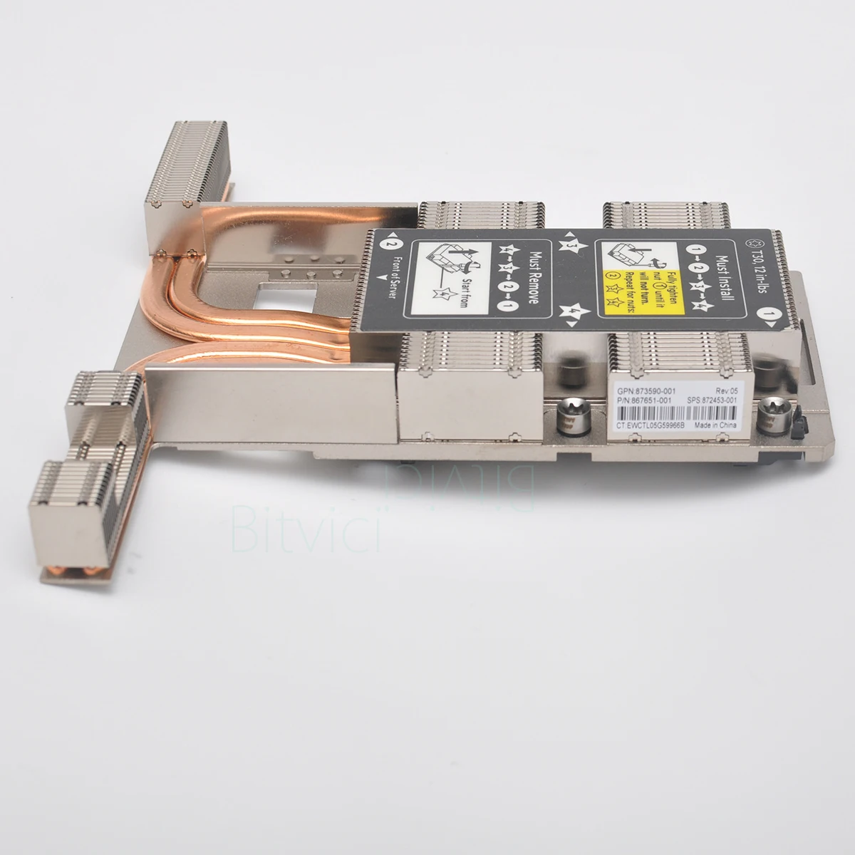 High Performance Cooling Heatsink for HP DL360 DL580 Gen10 G10 872453-001 873590-001 867651-001