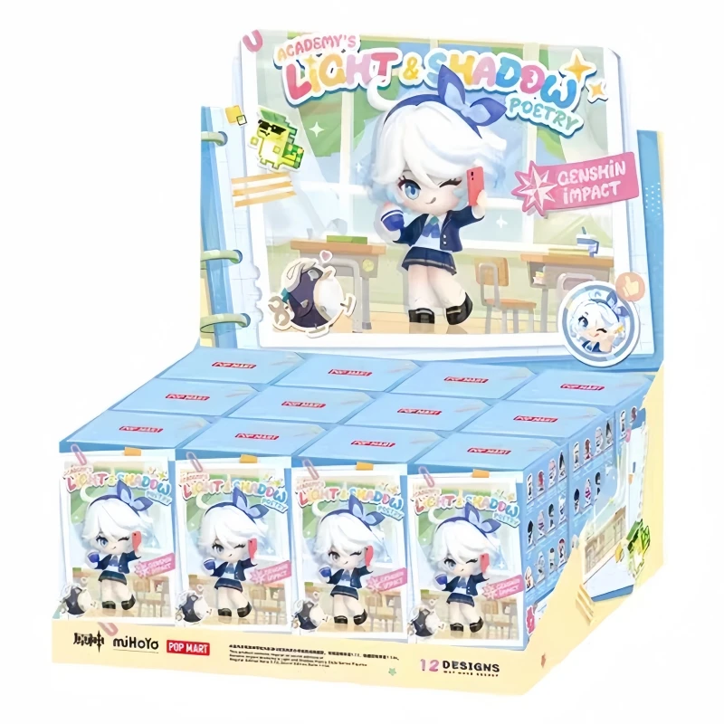 Neue Bestseller Original Popmart Genshin Impact Frohes Neues Jahr Q-Serie Handgefertigte Überraschungs-Blindbox Dekoration Sammlerstücke Geschenke