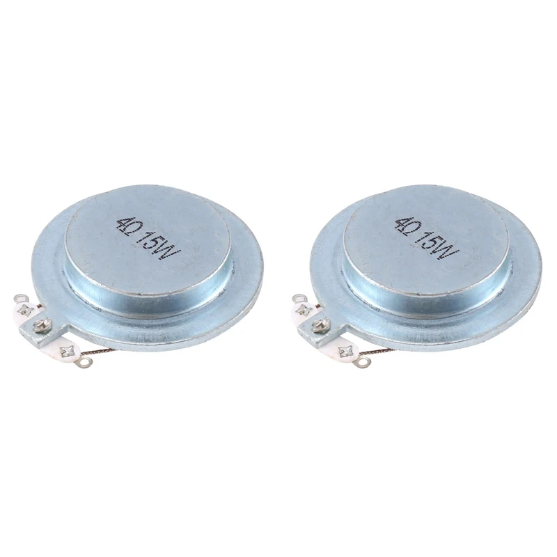 

2X Audio Speakers 44Mm Plane Vibration Speaker Resonance Speaker 15W 4 Ohms DIY For Home Theater