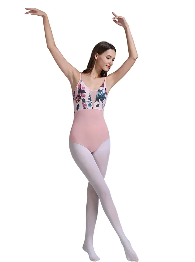 Elegante Balletdans Turnpakje Volwassen Sexy Praktijk Dansen Custome Vrouwen Hoge Kwaliteit Gymnastiek Ballet Overall