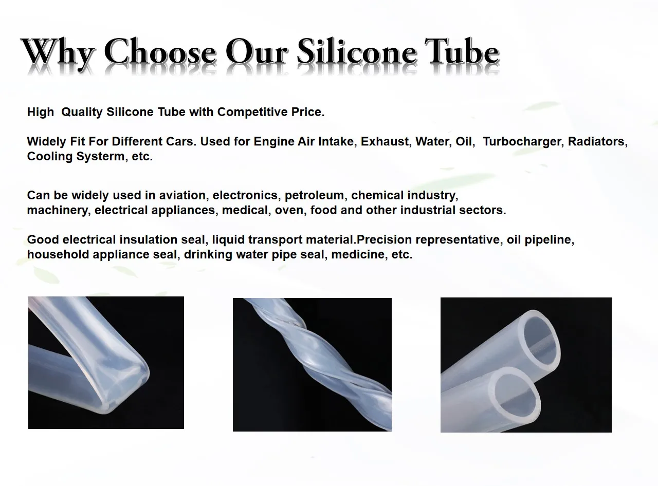 أنبوب السيليكون الطبي المقاوم للأوزون، خرطوم السيليكون الناعم لعلاجات الأوزون