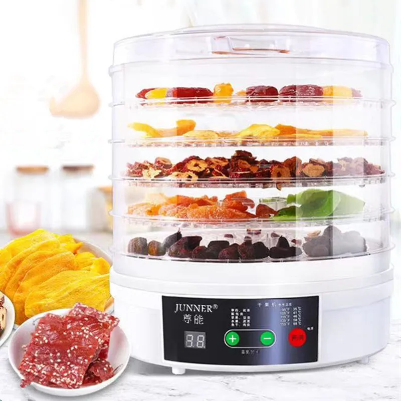 ミニデジタル食品乾燥機 5段 350W 220V