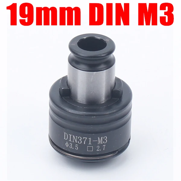 YOUSAILING Price For 1pc DIN M2-M16 19mm  GT12 Taps Collects Chucks Overload Protection Type