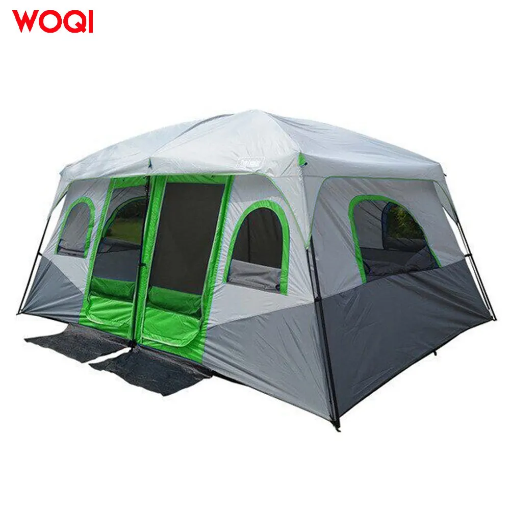 

WOQI Открытый Новый Тип 5/8/10 Человек Две Спальни Одна Гостиная Кемпинговая Палатка Большая Многоместная Палатка
