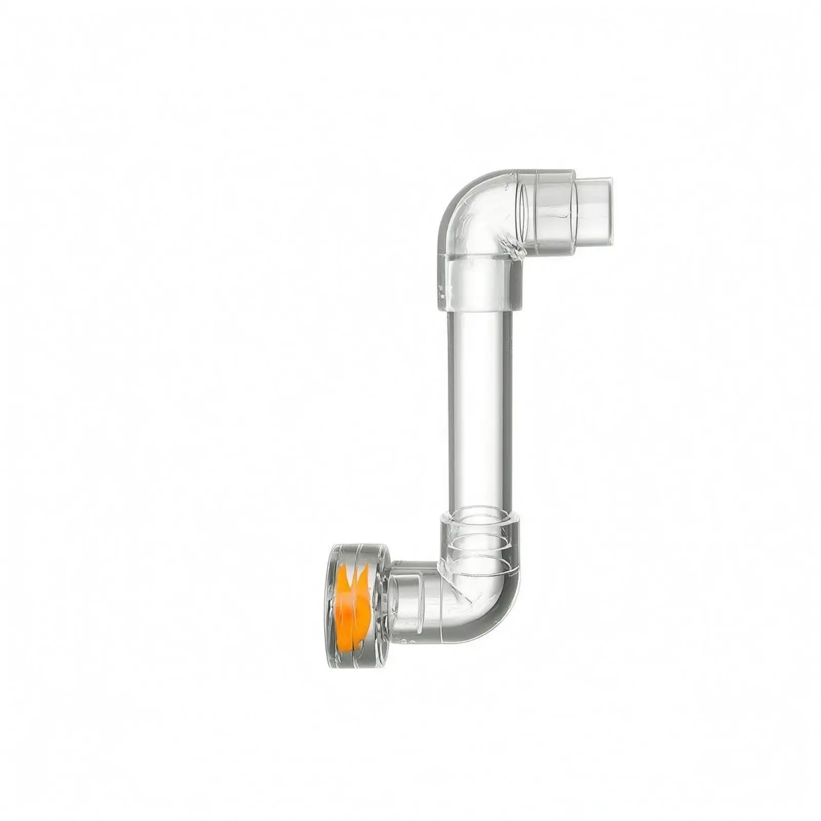 Aquarium Flow Device Clear Tube Rotating Water Outlet Kit User Friendly Assembly for Aquatic Habitat Water Flow