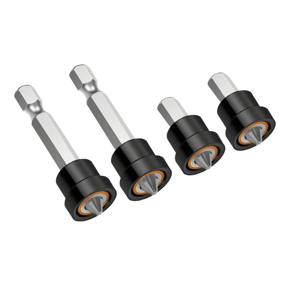 

4Pcs Magnetic Plasterboard Positioning Screwdriver Bits Hand Electric Drill Bit Electric Bit Socket Screw Positioner