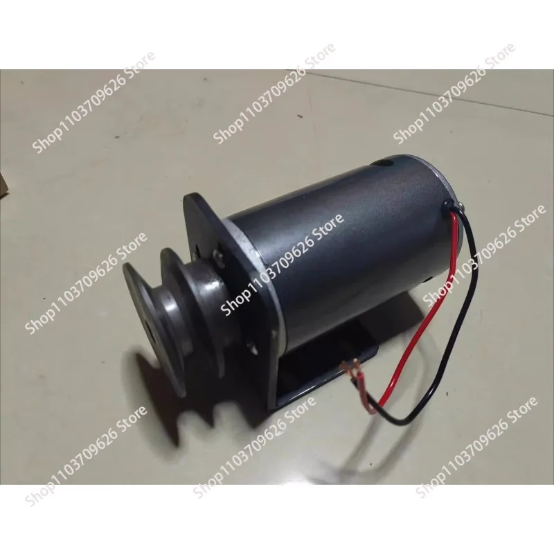 48V 60V 72V 220V 550 Watts W DC Wind Turbine Battery Car Charging Permanent Magnet Belt Pulley view 4