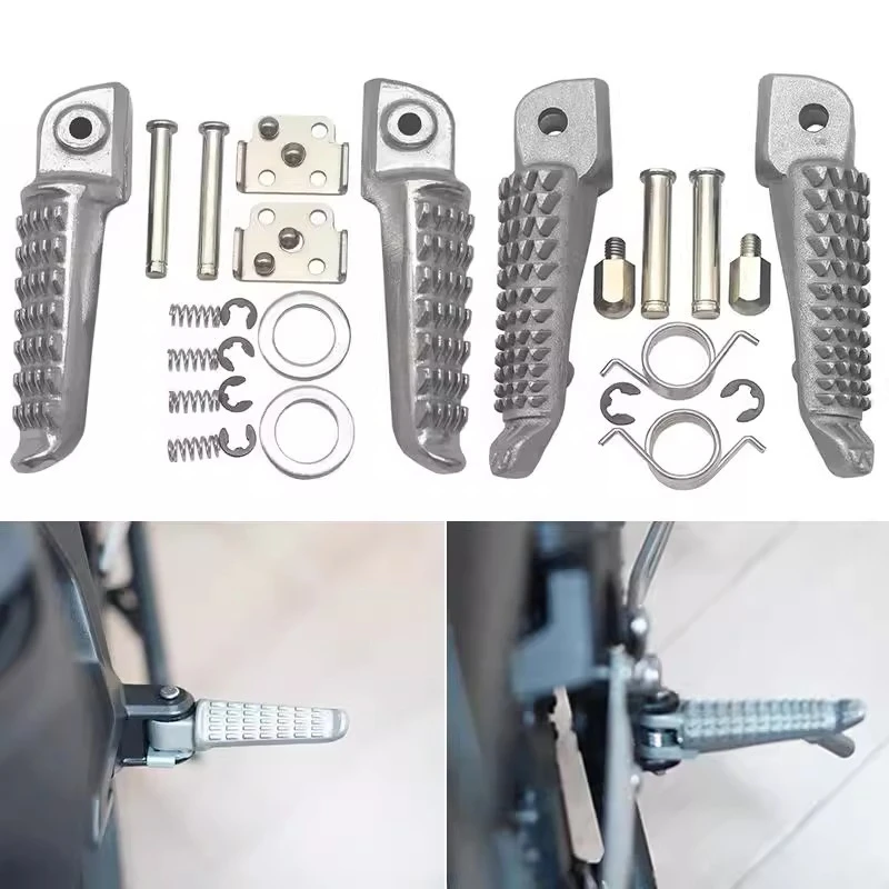 

Motorcycle Front And Rear PedalsFor KAWASAKI Z900 Ninja400 Ninja500 ZX-4R Z1000 ZX-6R Replacement Parts