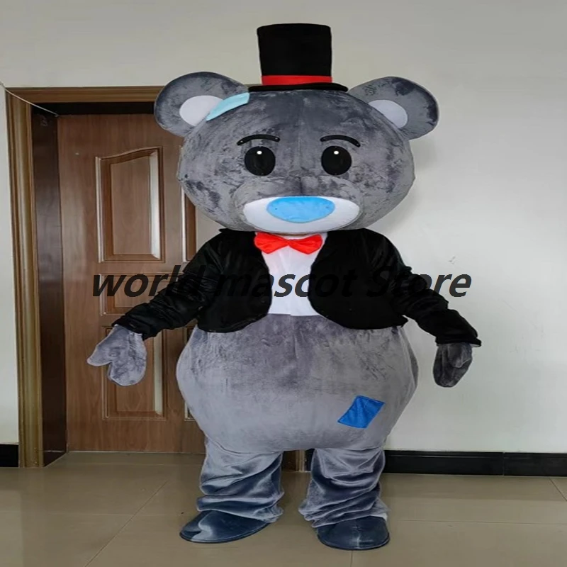 

Anime Wedding Bears Mascot Costume Adult Teddy Bears Maskote Character Christmas Custom Cosplay Costume Birthday Party Event car