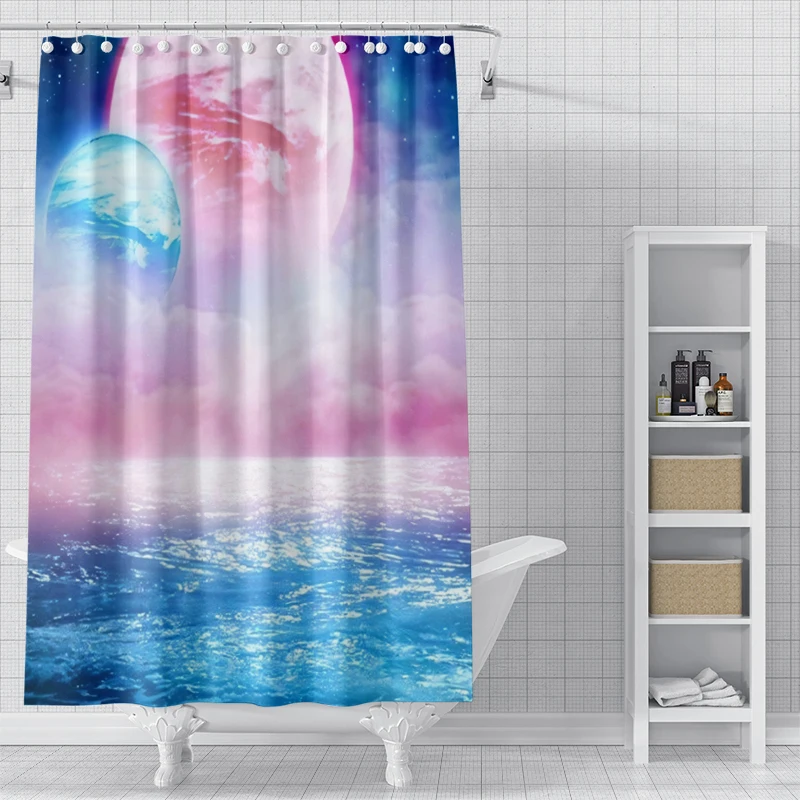 home shower curtains for bathroom waterproof fabric Natural Animal Style bathroom Curtains modern shower curtain 180x200 240x200 image 4