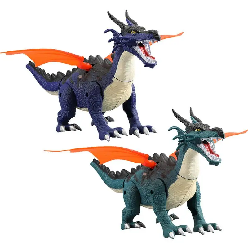 

Dinosaur Toy With Sound Electric Walking Spray Mist Toys Battery Powered Toy With Sound Multifunctional Animal Toys For Home