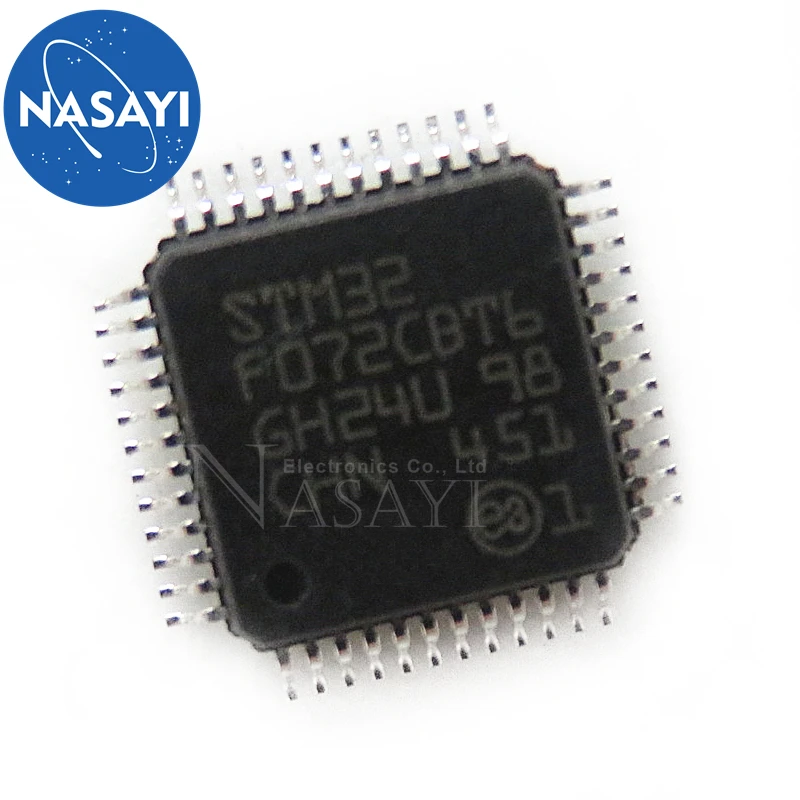 10PCS STM32F072C8T6 STM32F072 LQFP-48