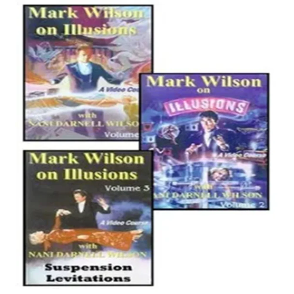 

On Illusions by Mark Wilson vol 1-3 - Magic Trick