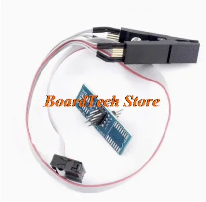 

SOP16 to DIP8 programming clip with cable board For CH341A programmer