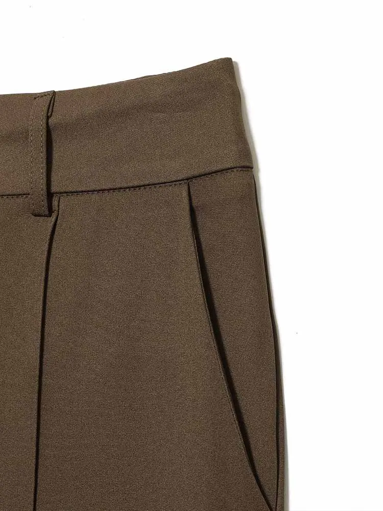 Neuzugänge im europäischen und amerikanischen Winterstil, modische und vielseitige, lässige Pendlerhose mit hoher Taille für Damen