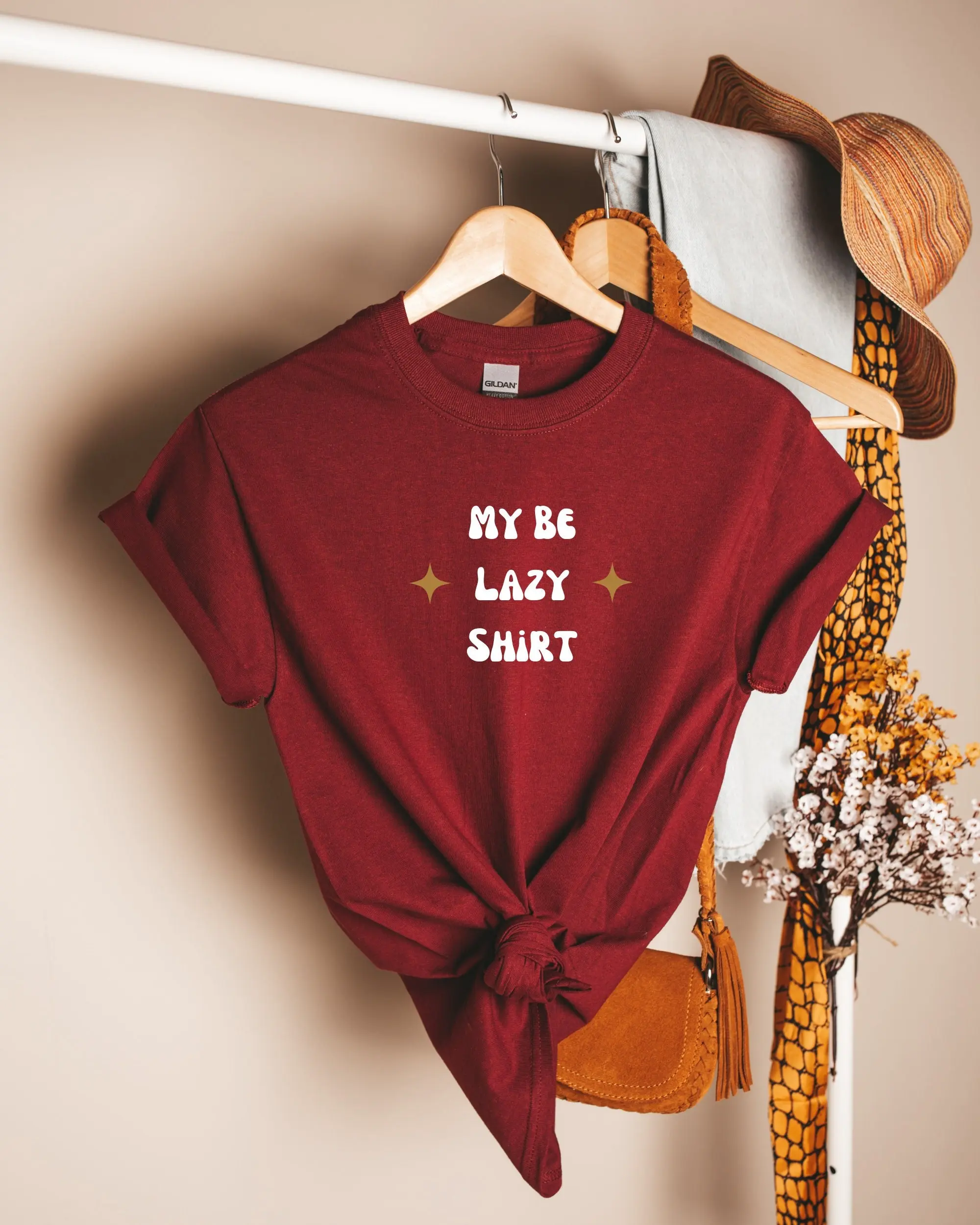 My Be Lazy T Shirt Homebody Women'S