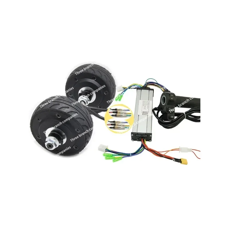 105 Motor 24/36V DC Brushless Wheel Hub Speed 4 Inch Motor Tool Skateboard Medical Drive Cart