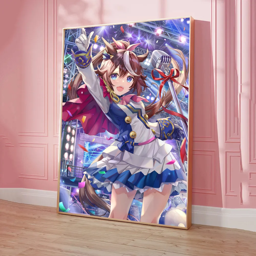 Tokai Teio Uma Musume Pretty Derby Vintage Posters Sticky Whitepaper Prints Posters Artwork Posters Wall Stickers