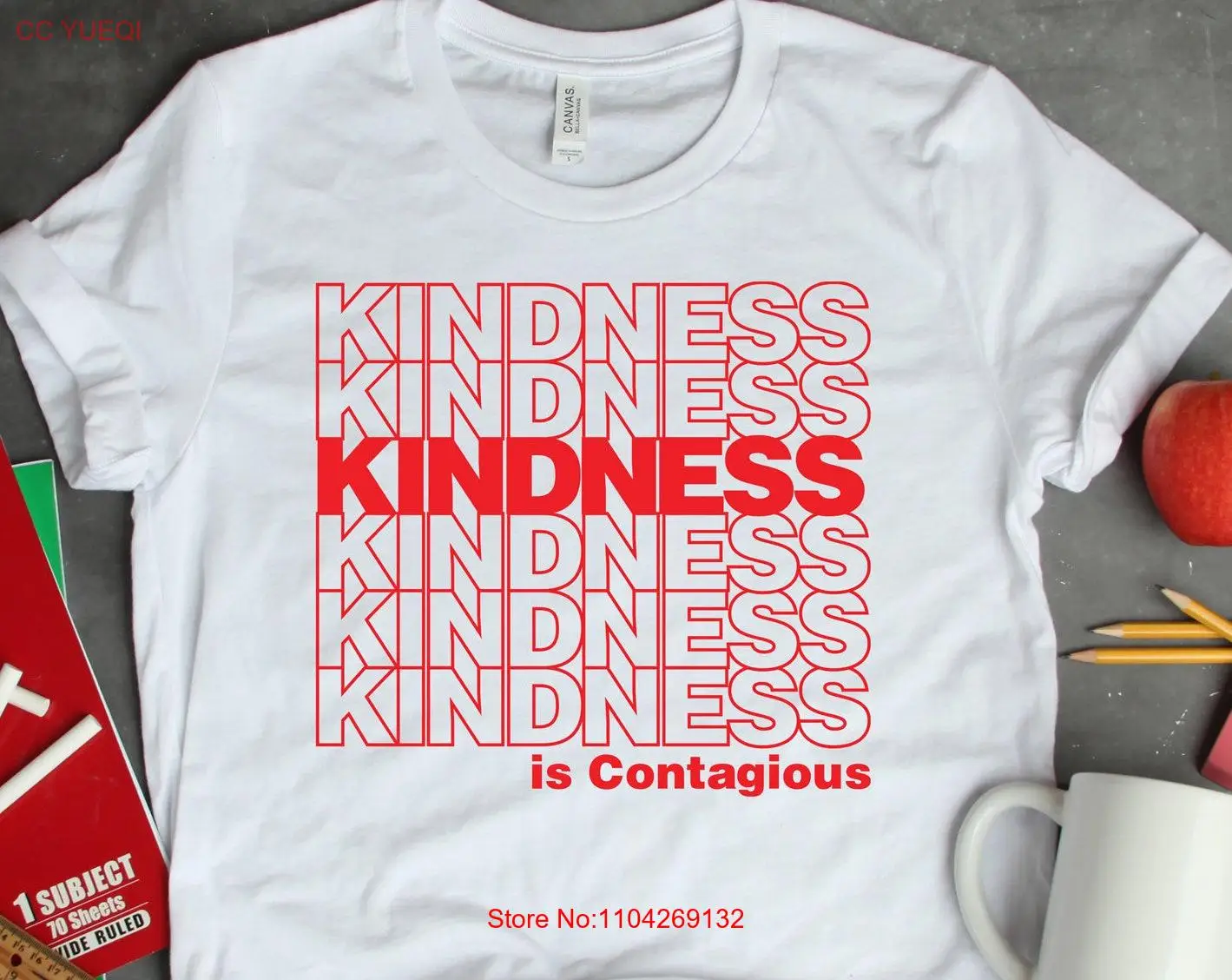

Kindness T Shirt Kids Positive Kind Friendship Adult Anti Bullying Boys Girls Teacher long or short sleeves