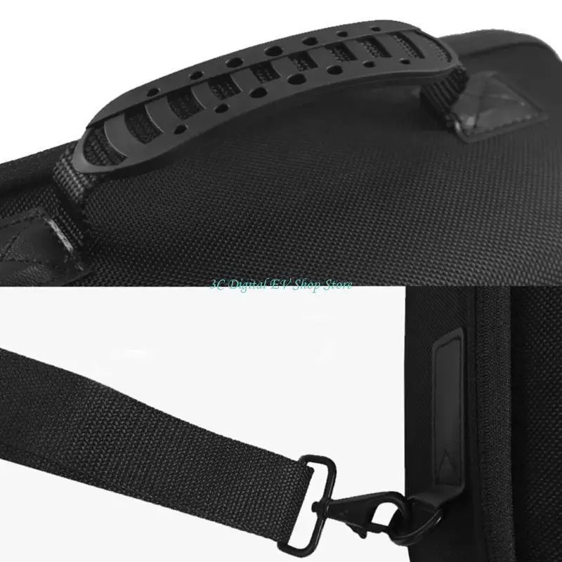 E74D Black/ Gray Pressure Resistant Hard Carrying for Case Fitness Ring Packet for Switch NS Accessories