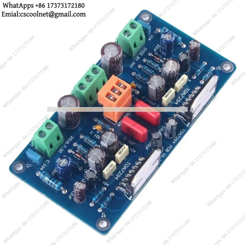TDA7294 High-Fidelity Power Amplifier Board 70W Dual-Channel Stereo Audio Amplifier Low Noise Low Distortion