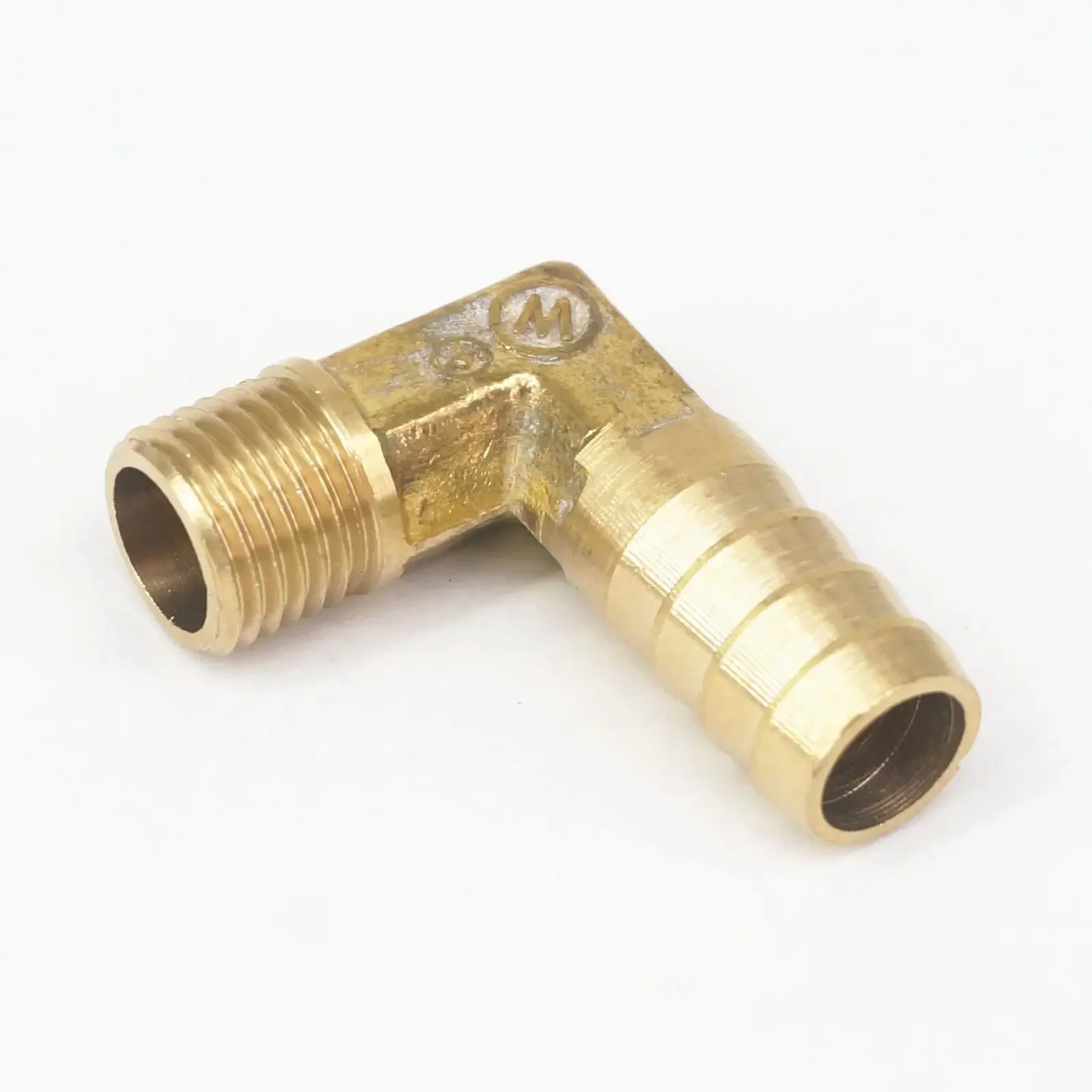 Slang Prikkeldraad I/D 12Mm X 1/4 "Bsp Bsp Bsleepdraad Elleboog Messing Koppelkoppeling Connector Fitting Voor Brandstof Gas Water