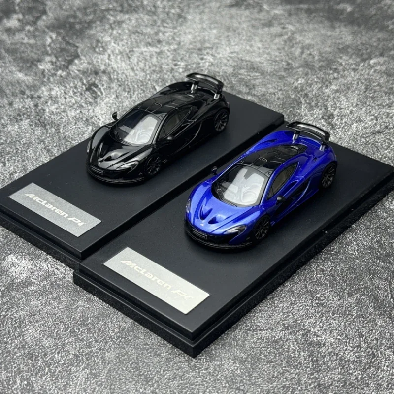 Diecast 1/64 Size LCD FOR McLaren P1 Model Car McLaren Alloy Car Model Toys Boys Gift Collection Display Hobby Original Box