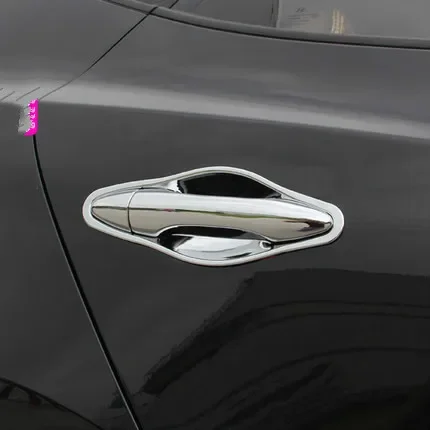 FUNDUOO for Hyundai IX35 Tucson 2009 -2014 New Chrome Door Handle Cover Bowl Trim Smart Entry Buttons Styling Accessories