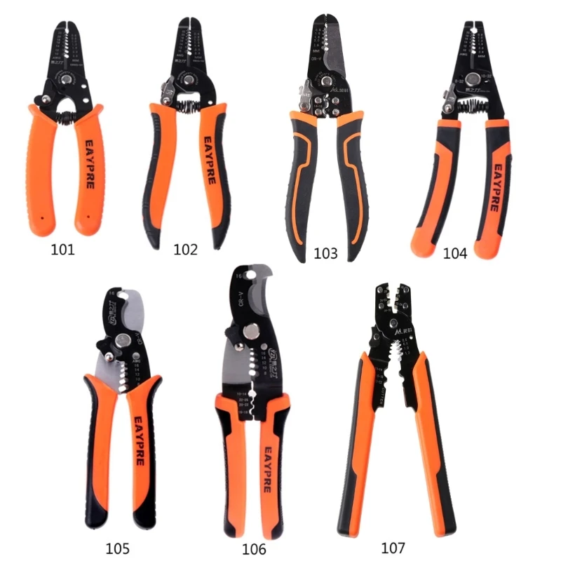 Y1UB Multifunctional Cable Wire Cutter Crimper Cutting Pliers Handle Tools