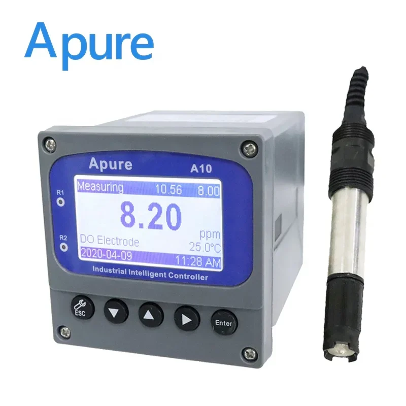 Apure digital aquaculture water do online optical dissolved oxygen meter with sensor