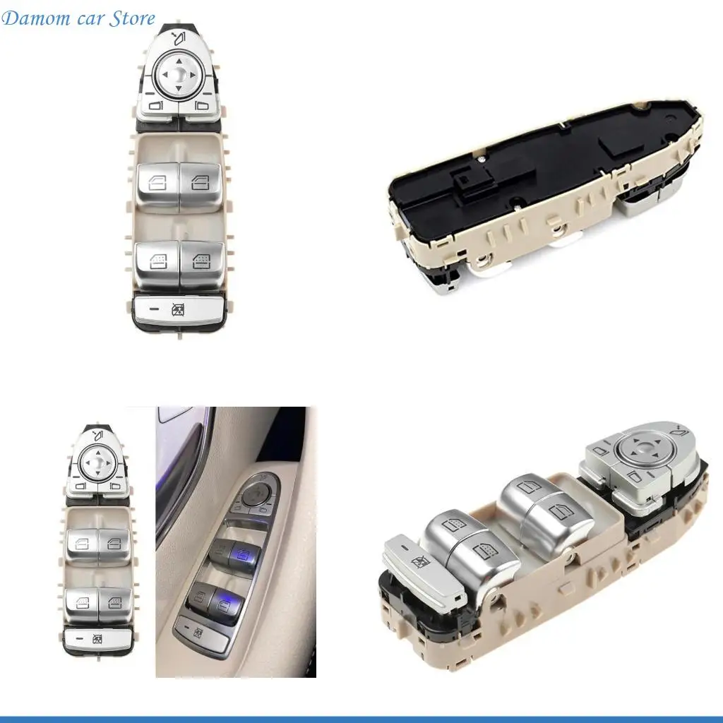 A2UC For 2229056800 C300 C450 C63 GLC300 Part Auto Electric Power Window Switch Sturdy Push Button Console