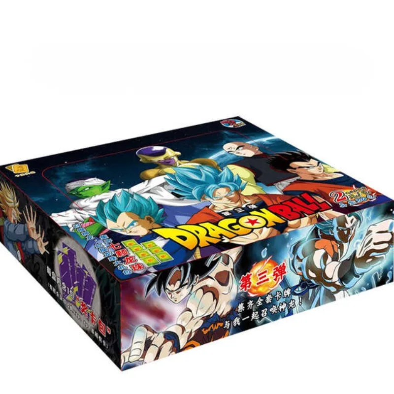 Tarjeta Flash dorada oficial de Dragon Ball Goku Vegeta, periféricos de Anime, regalos de vacaciones, juguetes