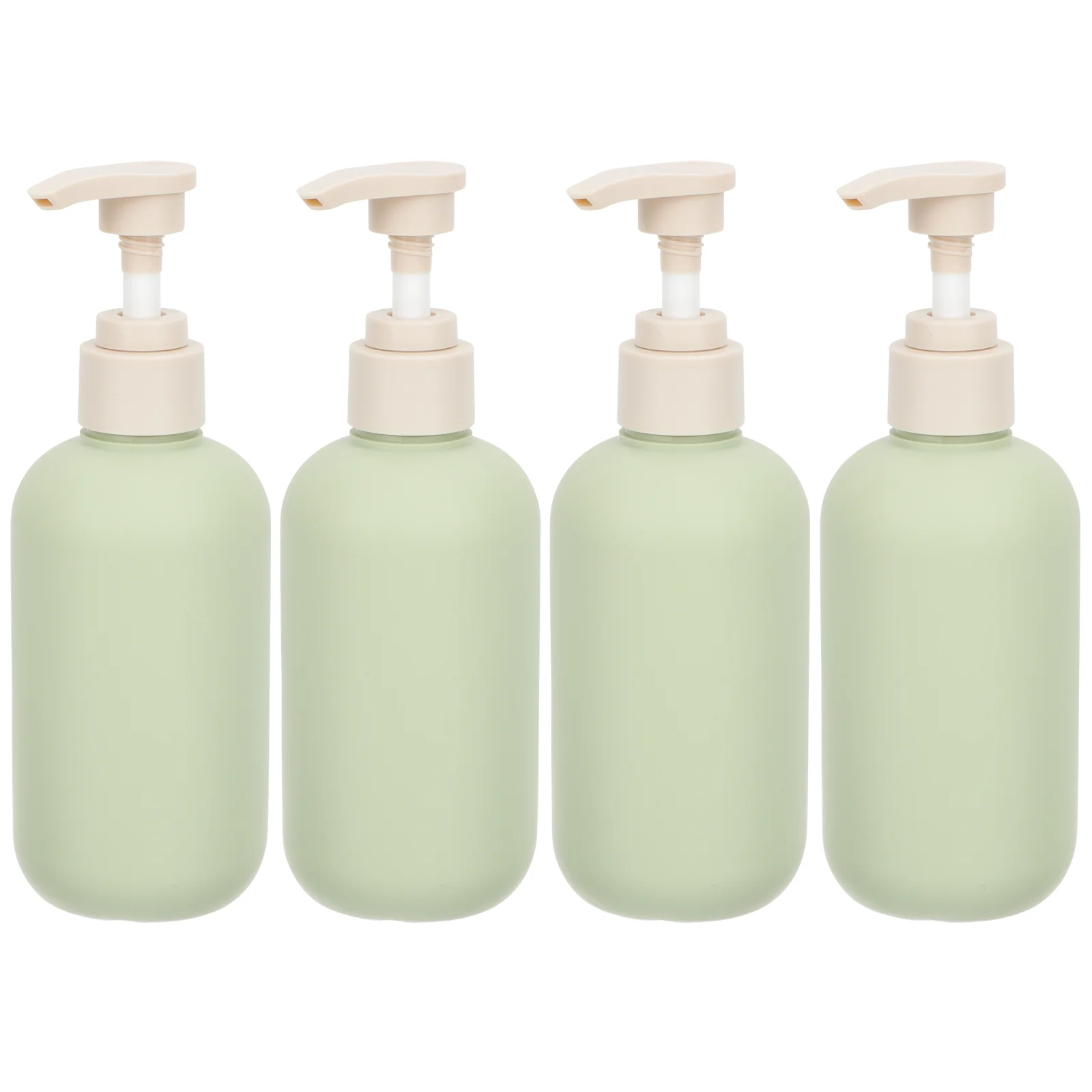 

4 Pcs Shampoo Bottle Soap and Dispenser Bottles Bathroom Jars Gel Dispensers Pump Container Refillable Body Wash