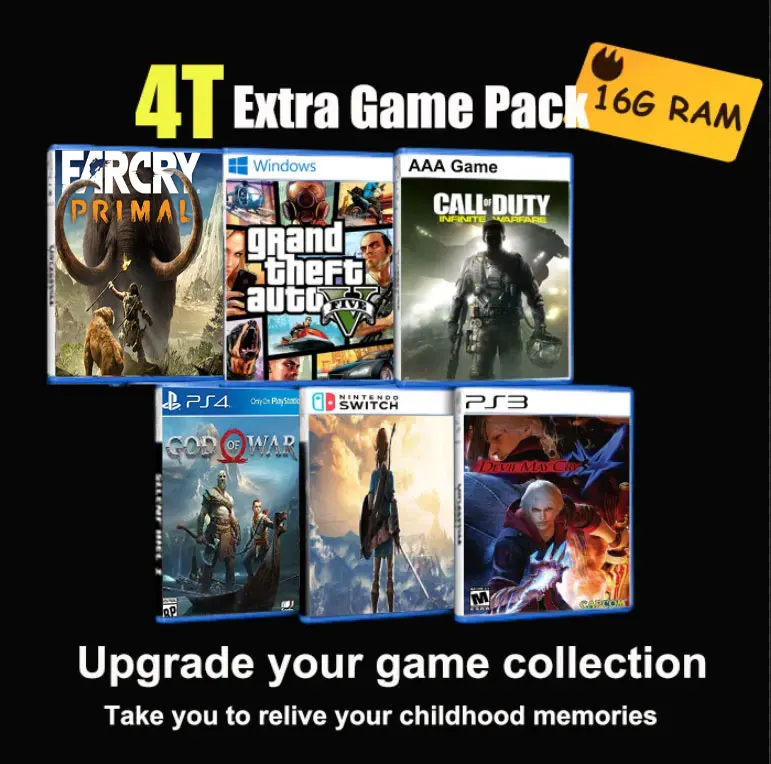 Batocera and Windows 11 Retro Game Box G3 Pro with 16GB RAM and 2