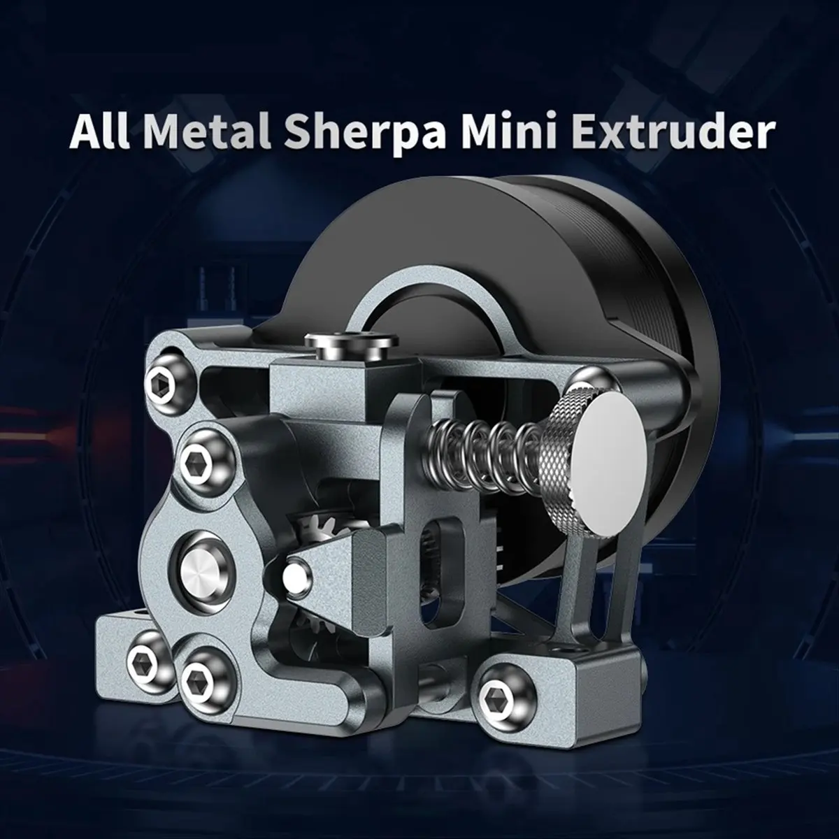 

BOFF CNC Metal Sherpa Mini Extruder High Temperature Resistance Light Weight Kit with Moons 36 Motor for Voron CR-10 Ender