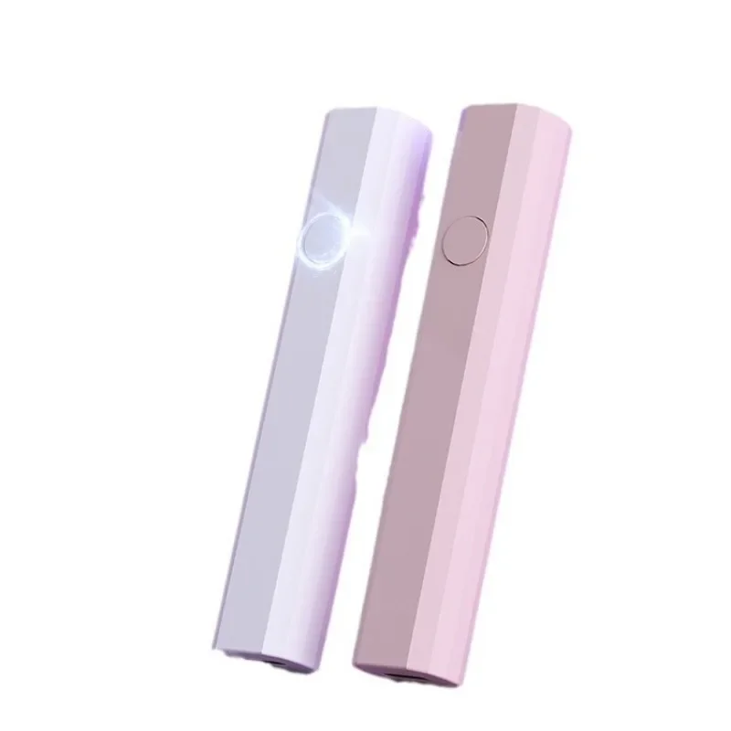 ポータブルハンドヘルドミニネイルランプジェルポリッシュ用クイックドライ懐中電灯ペン USB ネイルドライヤーマシン UV LED ネイルランプ